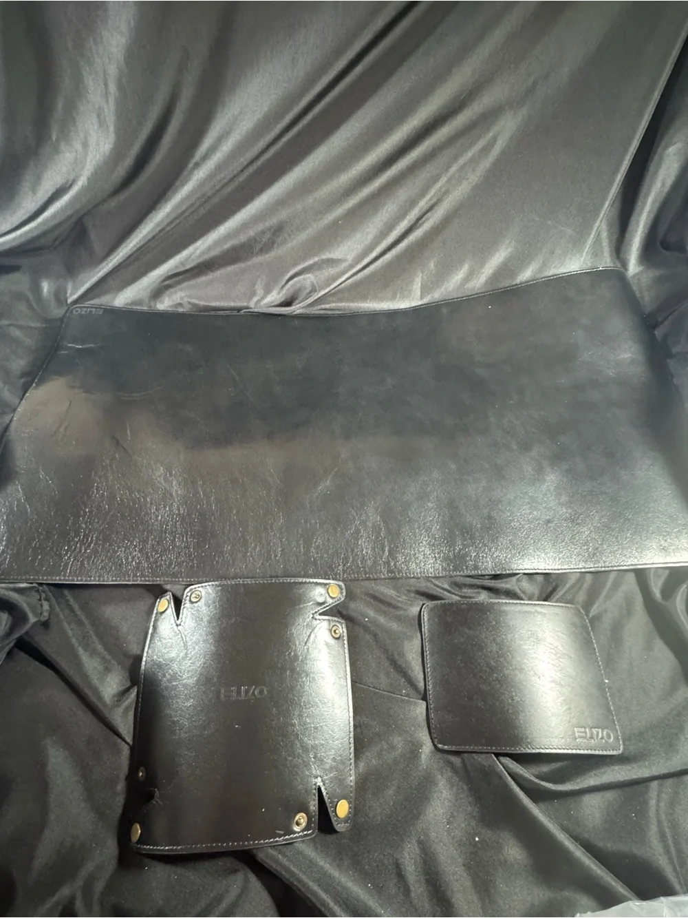 Genuine Leather Desk Pad - Sleek Home Office Desk Protector Black